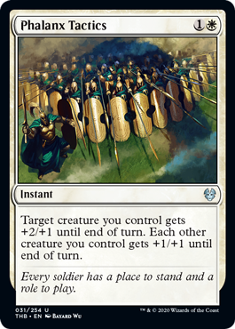 Phalanx Tactics (Theros Beyond Death) Near Mint Foil