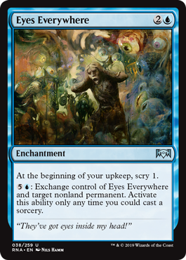 Eyes Everywhere (Ravnica Allegiance) Near Mint