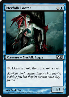 Merfolk Looter (Magic 2012 Core Set) Medium Play