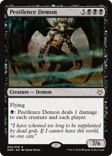 Pestilence Demon (Duel Decks: Nissa vs Ob Nixilis) Near Mint