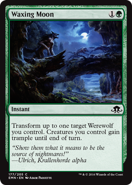 Waxing Moon (Eldritch Moon) Near Mint