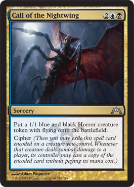 Call of the Nightwing (Gatecrash) Near Mint Foil