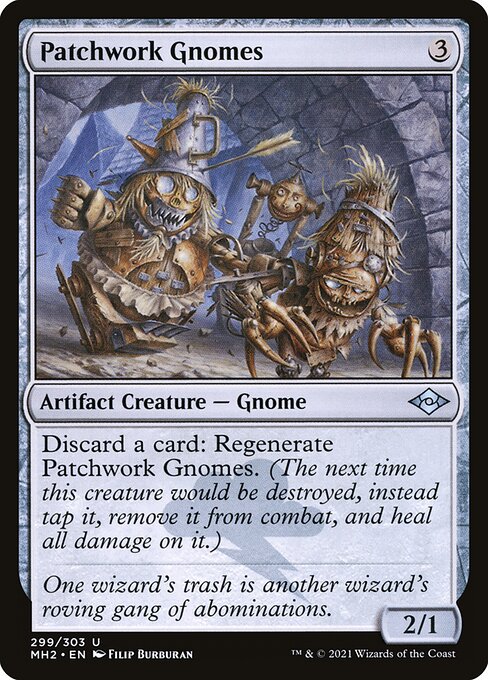 Patchwork Gnomes (Foil Etched) (Modern Horizons 2) Near Mint Foil