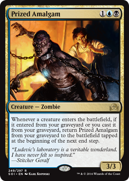 Prized Amalgam (Shadows Over Innistrad) Light Play Foil