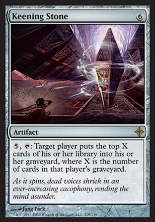 Keening Stone (Rise of the Eldrazi) Light Play