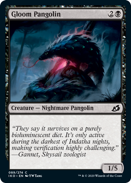 Gloom Pangolin (Ikoria: Lair of Behemoths) Near Mint