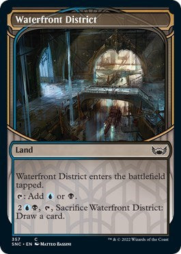 Waterfront District (Showcase) (Streets of New Capenna) Near Mint