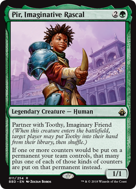 Pir, Imaginative Rascal (Battlebond) Light Play