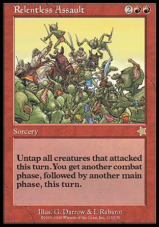 Relentless Assault (Starter 1999) Light Play
