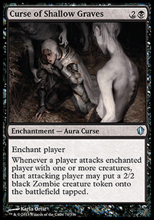 Curse of Shallow Graves (Commander 2013 Edition) Near Mint