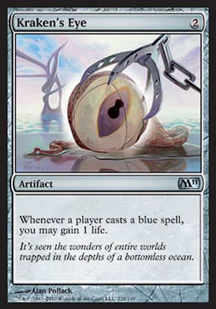 Kraken's Eye (Magic 2011 Core Set) Medium Play
