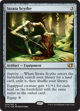 Strata Scythe (Commander 2014 Edition) Medium Play
