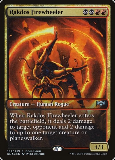 Rakdos Firewheeler (Promos: Open House) Near Mint Foil