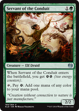 Servant of the Conduit (Kaladesh) Medium Play