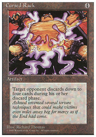 Cursed Rack (4th Edition) Medium Play