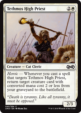 Tethmos High Priest (Ultimate Masters) Light Play