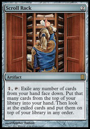 Scroll Rack (Commander's Arsenal) Near Mint Foil