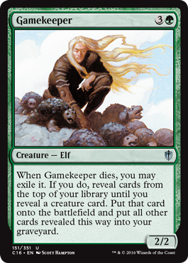 Gamekeeper (Commander 2016 Edition) Near Mint