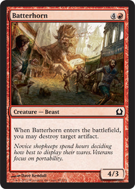 Batterhorn (Return to Ravnica) Near Mint Foil