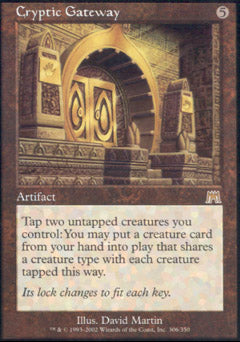 Cryptic Gateway (Onslaught) Medium Play