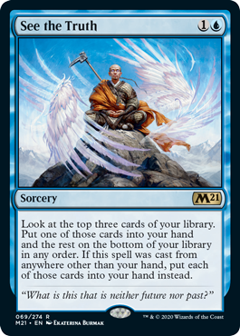 See the Truth (Magic 2021 Core Set) Medium Play