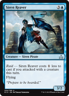 Siren Reaver (Rivals of Ixalan) Medium Play