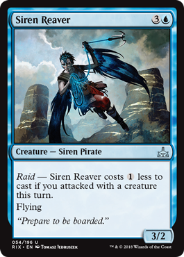 Siren Reaver (Rivals of Ixalan) Near Mint