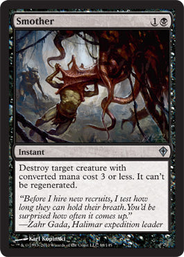 Smother (Worldwake) Heavy Play