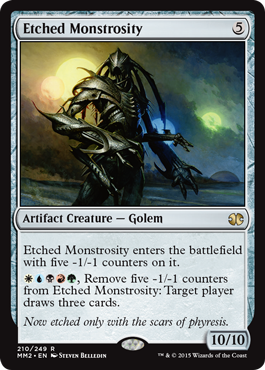 Etched Monstrosity (Modern Masters 2015) Medium Play
