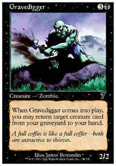 Gravedigger (7th Edition) Medium Play