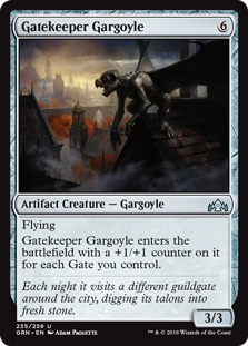 Gatekeeper Gargoyle (Guilds of Ravnica) Near Mint