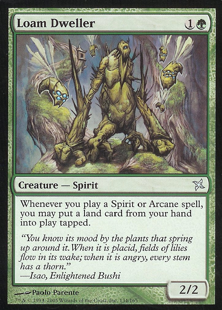 Loam Dweller (Betrayers of Kamigawa) Medium Play