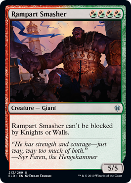 Rampart Smasher (Throne of Eldraine) Near Mint