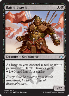 Battle Brawler (Fate Reforged) Medium Play