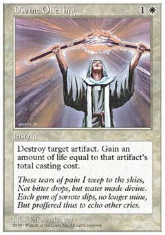 Divine Offering (5th Edition) Medium Play