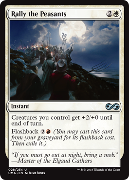 Rally the Peasants (Ultimate Masters) Near Mint Foil