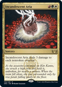 Incandescent Aria (Streets of New Capenna) Near Mint