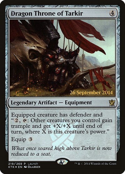Dragon Throne of Tarkir (Promos: Launch Party and Release Event) Near Mint Foil