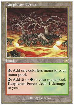 Karplusan Forest (Classic 6th Edition) Medium Play