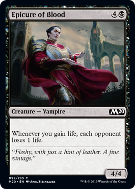 Epicure of Blood (Magic 2020 Core Set) Near Mint