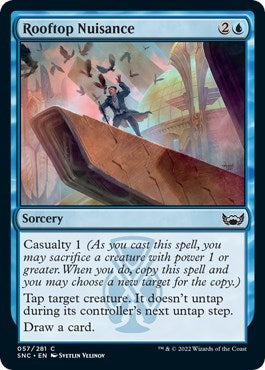 Rooftop Nuisance (Streets of New Capenna) Near Mint Foil