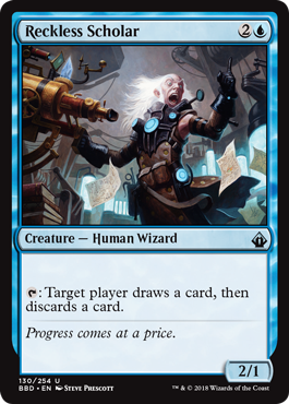 Reckless Scholar (Battlebond) Near Mint