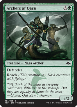 Archers of Qarsi (Fate Reforged) Medium Play