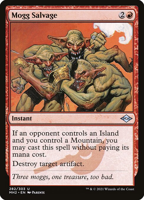 Mogg Salvage (Foil Etched) (Modern Horizons 2) Near Mint Foil
