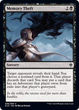 Memory Theft (Throne of Eldraine) Light Play