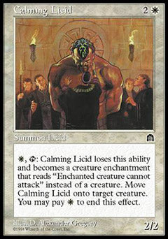 Calming Licid (Stronghold) Near Mint
