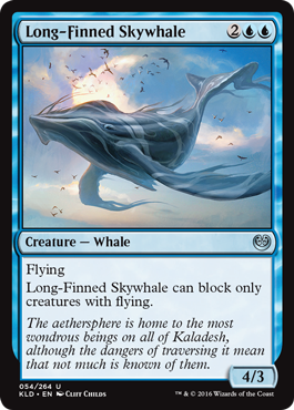 Long-Finned Skywhale (Kaladesh) Medium Play