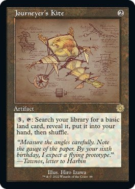 Journeyer's Kite (Schematic) (The Brothers' War: Retro Frame Artifacts) Near Mint