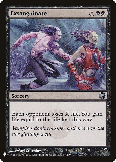 Exsanguinate (Mystery Booster) Near Mint