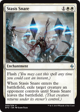 Stasis Snare (Battle for Zendikar) Medium Play
